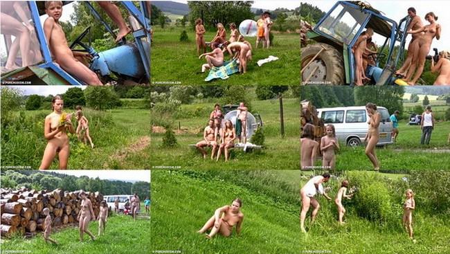 Nudists in nature new video