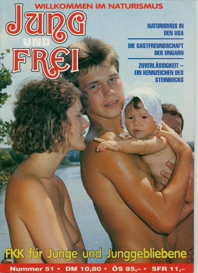 Jung und Frei Nr 51 - Naturism teaches respect for nature