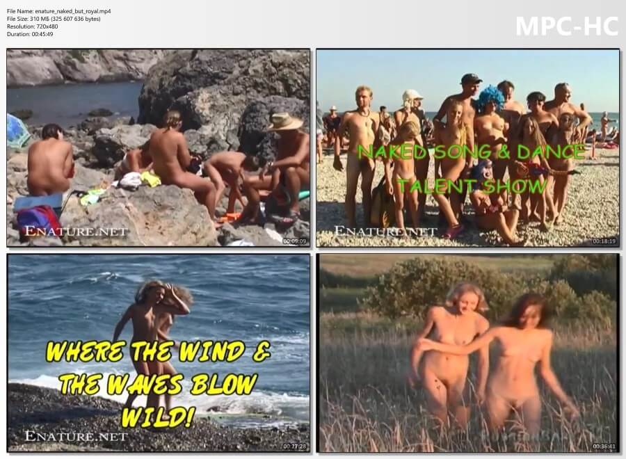 Enature - Naked royal vacation at sea - Naturists value tranquility and peace