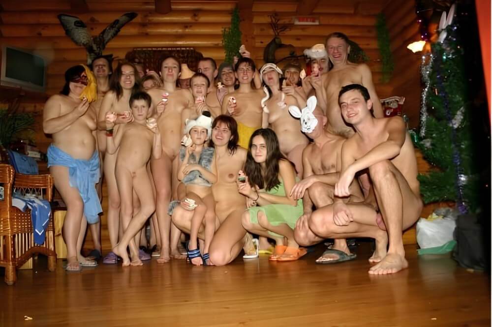 Sauna meet new year gallery - Nudist families: open materials for connoisseurs