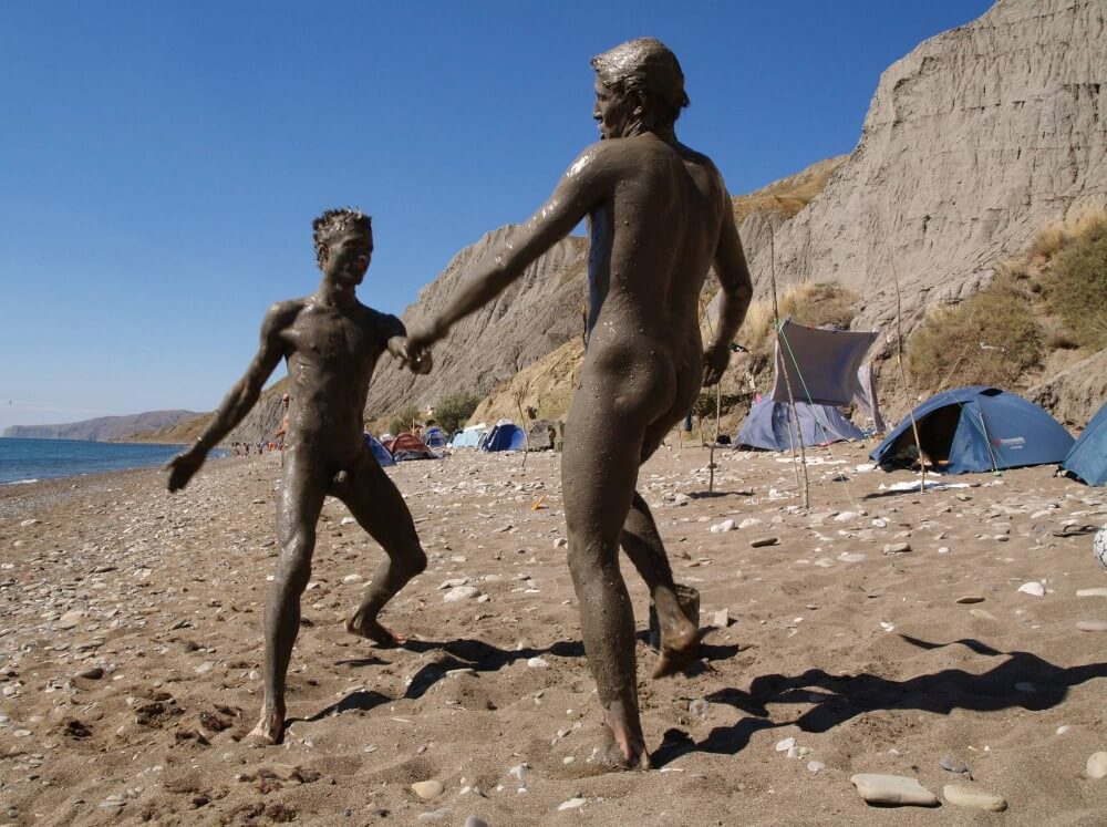 Jr Nudist Nude Beach Mud Soldiers photos - Naturism teaches us to accept ourselves and others without embarrassment