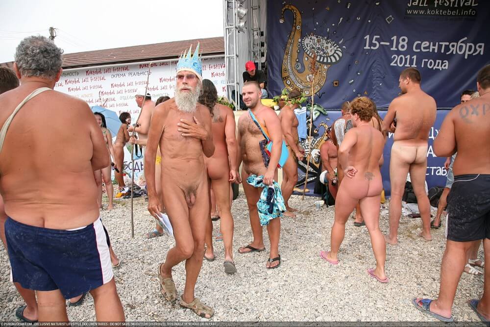 Koktebel Nudism Festival photos - Naturists value harmony with nature and a simple way of life