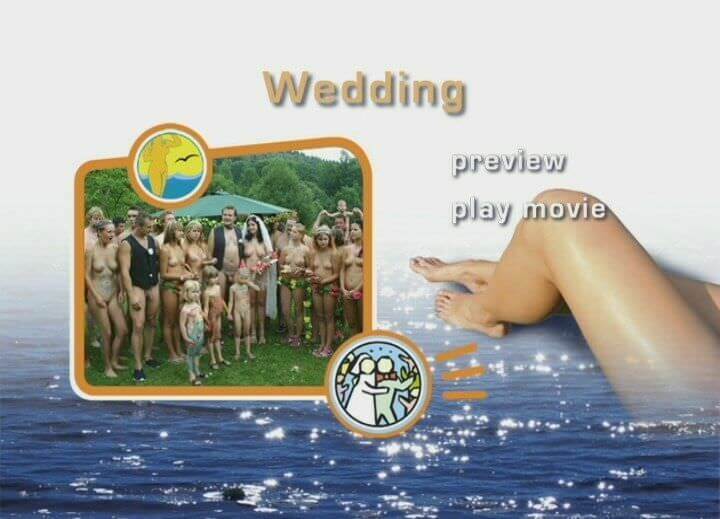 A wedding in a nudist collective - Freedom is part of naturism