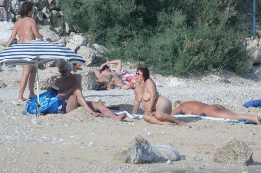 Croatian Baska Beach pics - Naturism teaches respect for the body—both your own and others