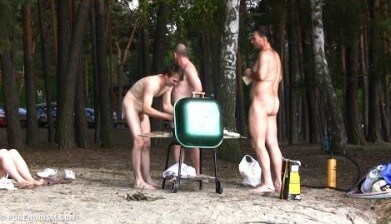 Naturist Sport Medley 2 - Nudists appreciate and love nature