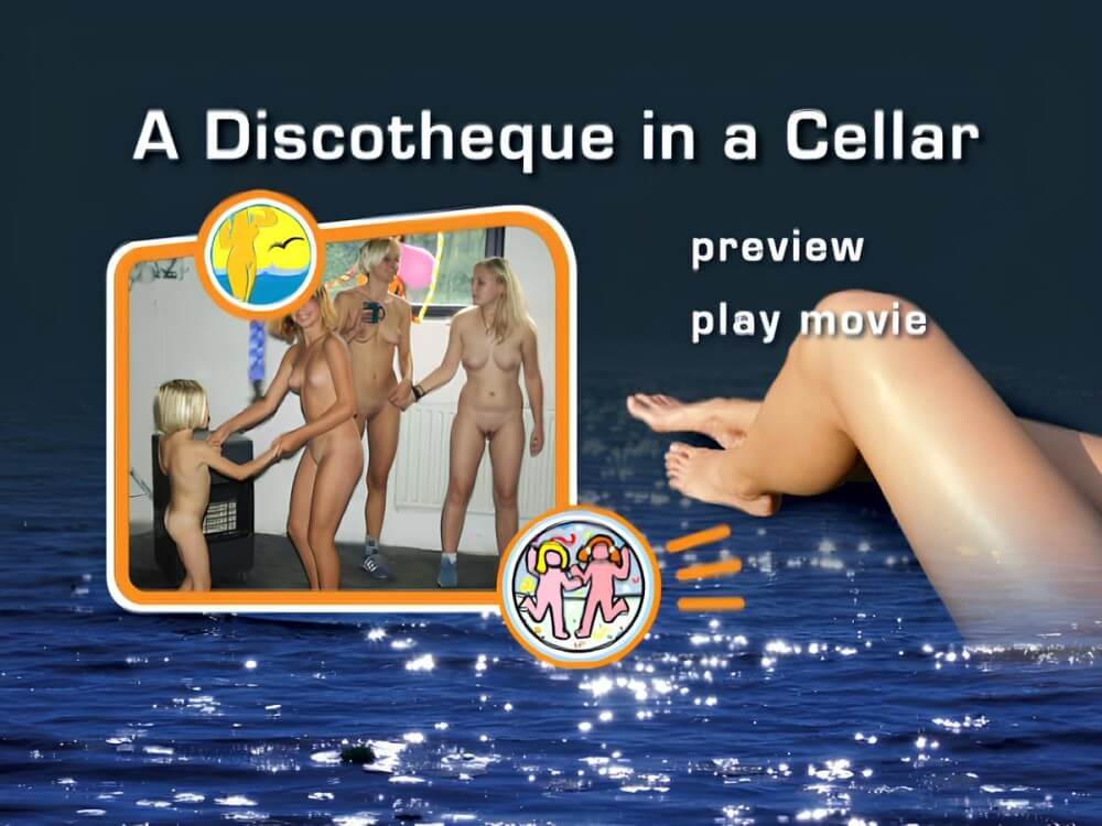 Naturist Freedom: A discotheque in a cellar - The natural beauty of the body is one of the goals of naturism and nudism