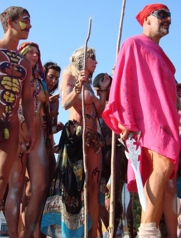 Neptune Day Mountain Top pics - Participation in nudism contributes to personal growth
