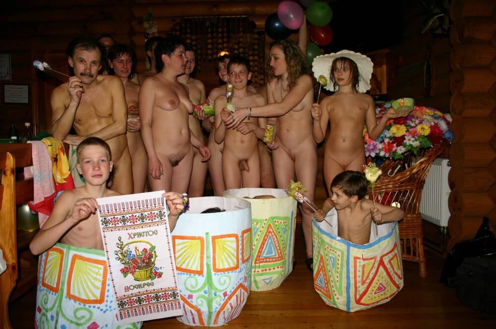 Easter Group Memories pics - Nudism and naturism value harmony