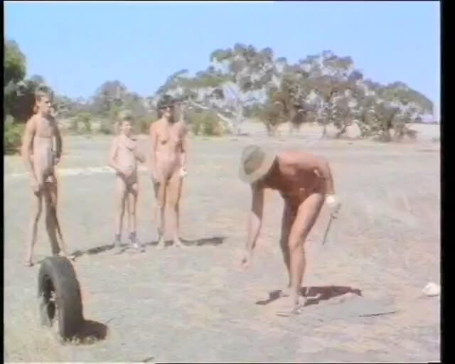 Naturism lifestyle retro - A nudist promotes tolerance and respect for others