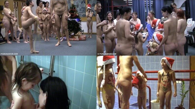 Christmas day Full HD video - The idea of personal freedom and self-acceptance is important in our nudist community