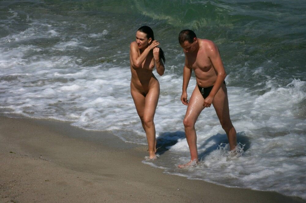 Bulgarian Beach Day Series - Seeks harmony with the rhythms of nature and the environment through nudity