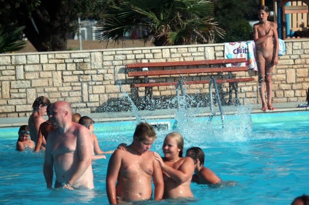 Naturist Pool Girls Profile pics - Nudists strive for tolerance and respect for others