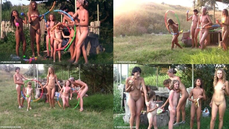 Countryside lounging 2 Full HD video - Nudity promotes a better understanding of oneself and ones feelings