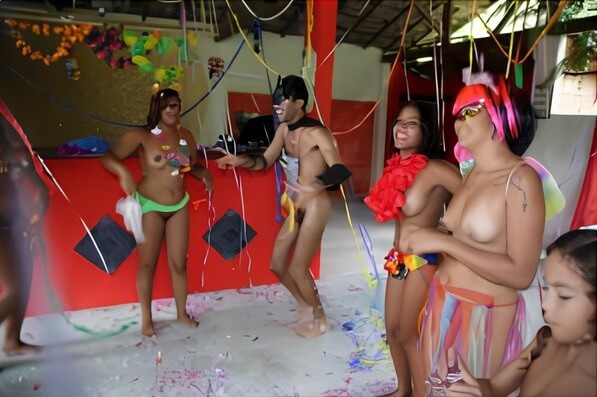 Tropical Carnival gallery - Part 1, 2, 3 - In naturism, nature serves as the bodys natural clothing