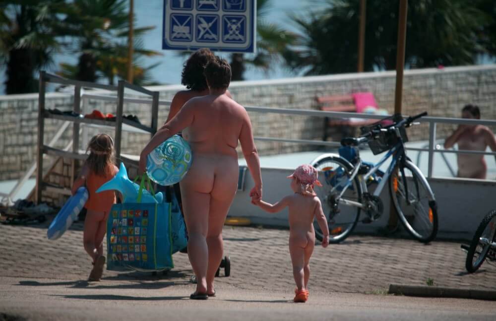 Pool Outskirt Nude Guests pics - Naturism and nudism value openness of mind and body