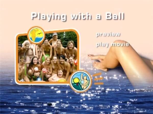 Naturist Freedom: Playing with a ball - Freedom of the body means equality for all