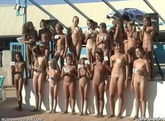 Junior Miss Pageant France video 2 - Naturism teaches respect for the natural world and for others