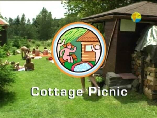 Naturist Freedom: Cottage Picnic DVD - A nudist values sincerity, honesty, and openness in relationships