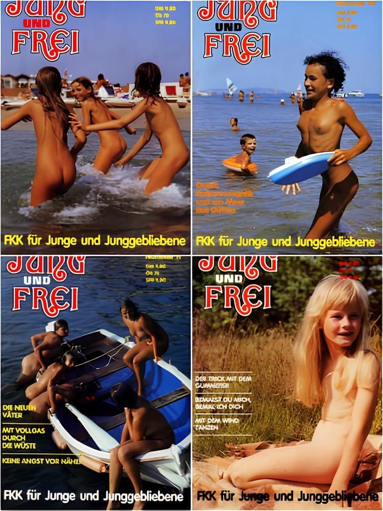 Jung und Frei Nr 9-12 - Lightness and ease as the main traits of naturists