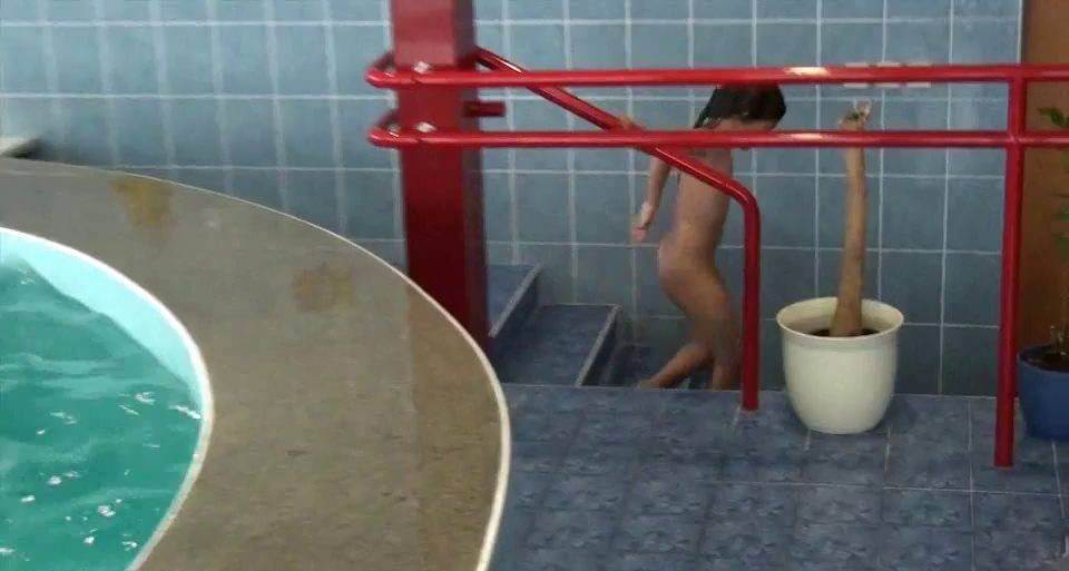 Indoor Swim Exercise - The equality of naked human bodies helps us accept ourselves and others