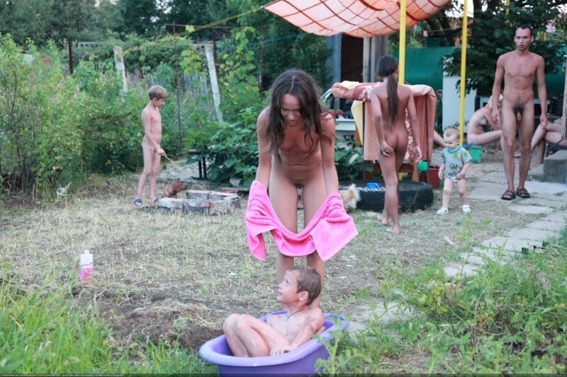 Green barrel of fun-grassy fields of gold photos - Naturists view nudity as a philosophy of life