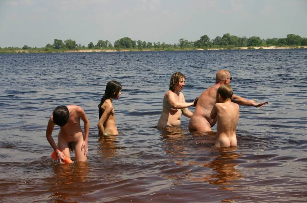 Kiev Water-Front Bathing pics - Nudity helps overcome insecurities and fears