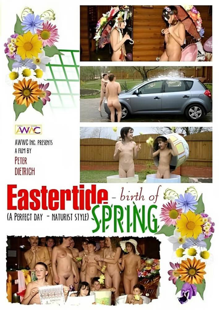 AWWC, Enature - Eastertide Birth Of Spring video - Interaction with Nature Through Naturism