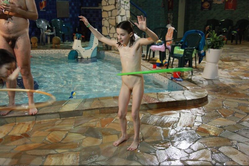 Naturist club games pool photos - Nudity is a part of life without shame