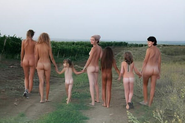 The Vineyard Tour photos - Spiritual and physical harmony are essential in nudist culture
