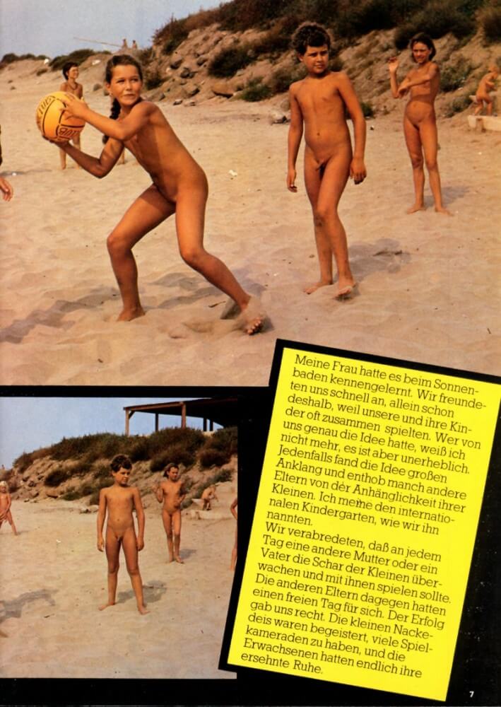 Jung und Frei Nr 5 - Lightheartedness and ease are characteristic features of the practice of nudism and naturism