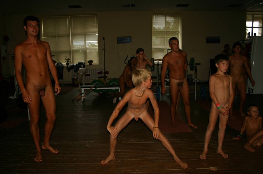 Family Gym Nudist Stretch pics - Naturism promotes tolerance