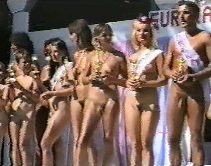 Miss Eureka 1988 video - Nature provides energy and inspiration for the practice of naturism and nudism
