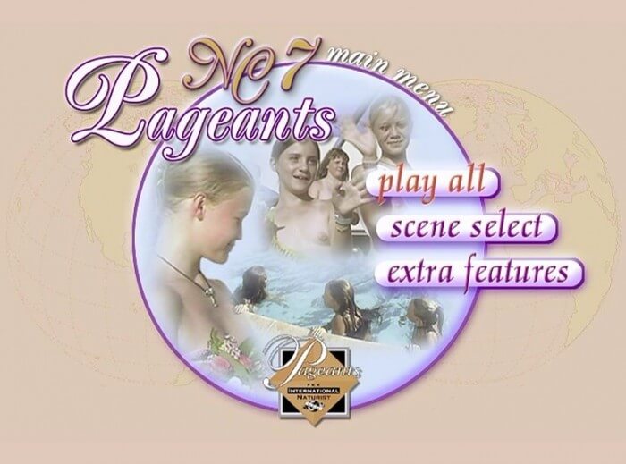 Pageants France # 7 1999 DVD video - Nudism and naturism are closer to natural harmony