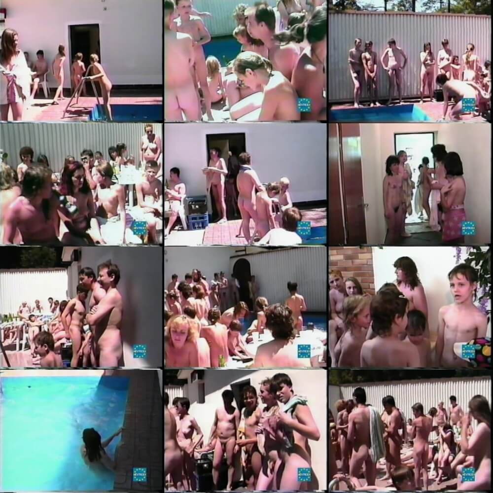 EVFKK - Naked in the Cabana - Nudity is a natural part of life for some people on the planet