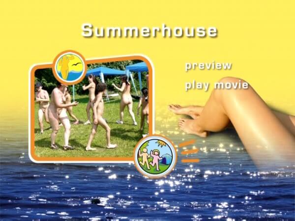 Naturist Freedom: Summer house DVD - Active naturists on vacation