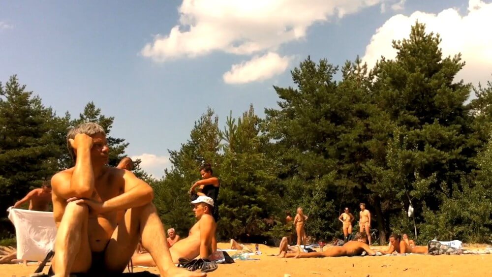 Nudist camping in the forest video HD - Nudity as a natural aspect of human life