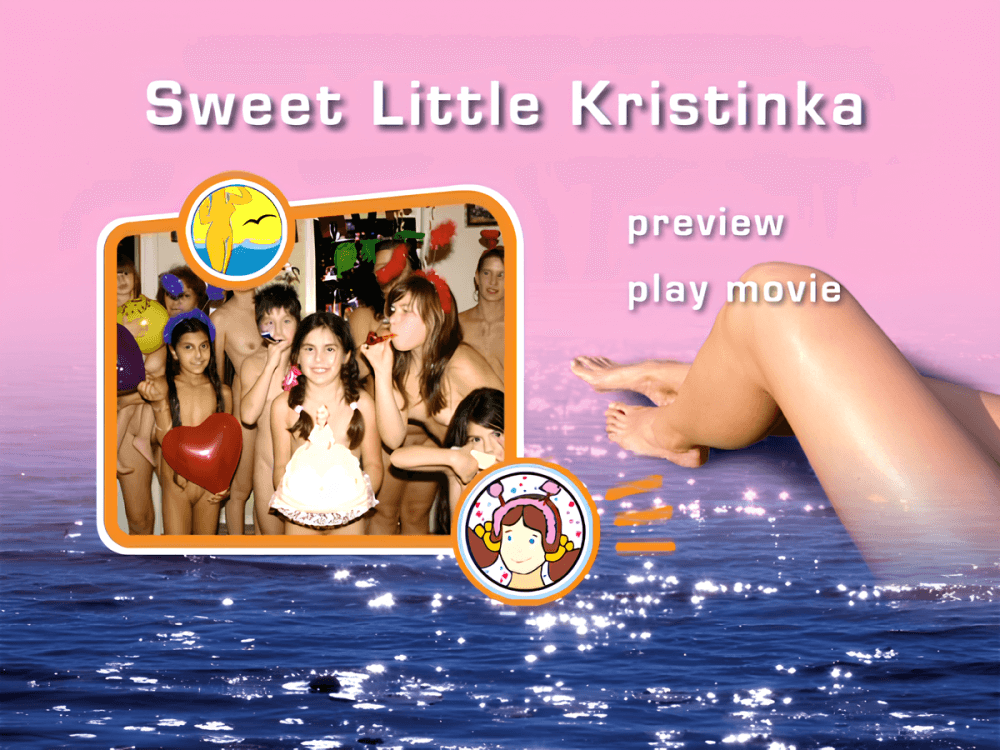 Naturist Freedom: Sweet Little Kristinka  DVD - We have no objection to the phenomenon itself